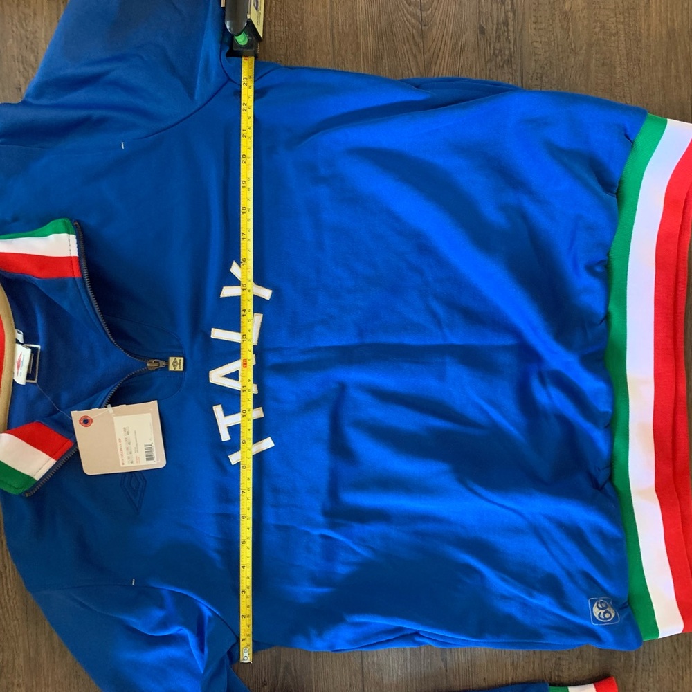 SOLD - NWT Umbro Off Field Half Zip Italian Jacket - Picture 6 of 8